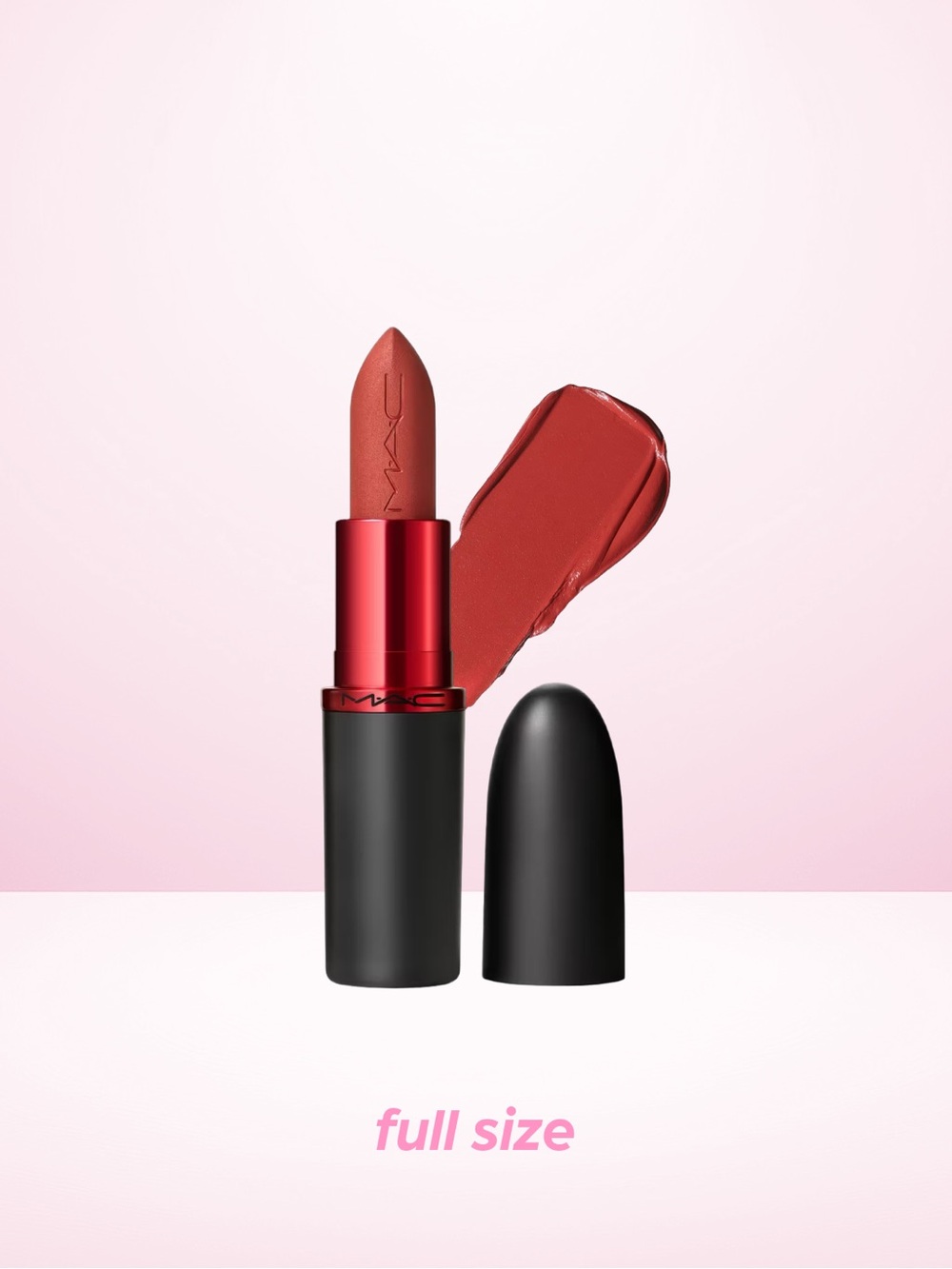 MAC Cosmetics Macximal Silky Matte Viva Glam 12hr Viva Heart red
